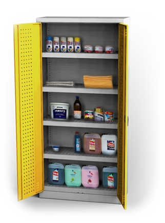 Chemical storage cabinets
