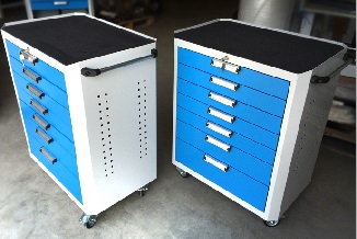 Mobile drawer cabinets