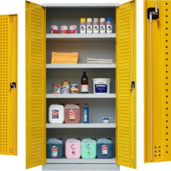 Chemical cabinets for laboratory school