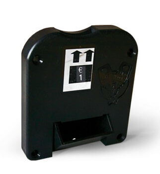 lås til møntindkast