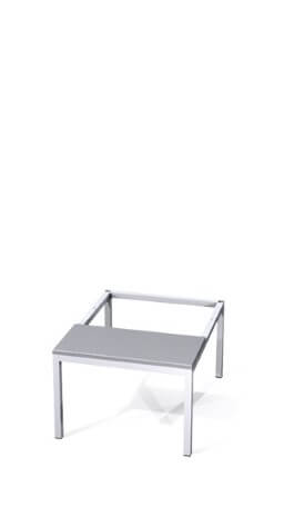 Untergebaute sitzbank lichtgrau