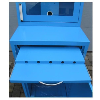 Computeraschraenke ausziehbare ablage tastatur