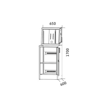Masse computer arbeitsstation industrie css651c