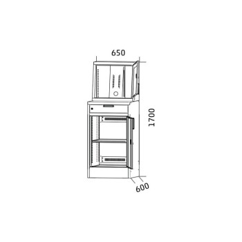 Mass computer cabinet metal industry css651b