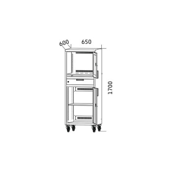 Mass pc cabinet workshop mobile csp651a