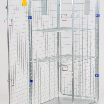 Rollbehaelter antidiebstahl nestbar a gestell 2