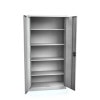 Sheet metal cupboard with hinged doors 92 cm wide us922s ral7035
