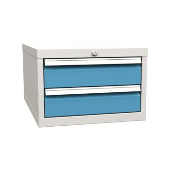 hanging container with 2 drawers 80 kg kk dpk 02 c ral5012