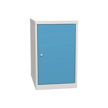 tool cupboard with door 81x50x70 cm 2 shelves kk dpk 01 d ral5012